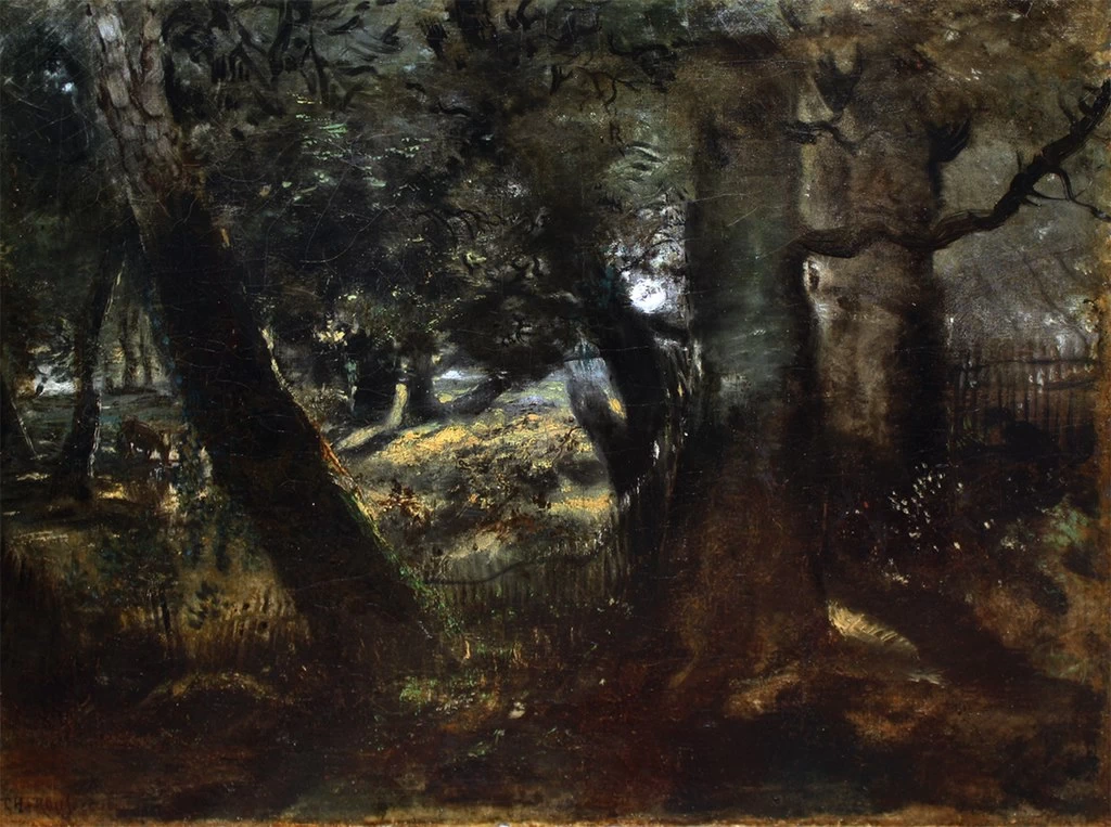 Fagianiria nella foresta di Compiègne - Saint Louis Art Museum